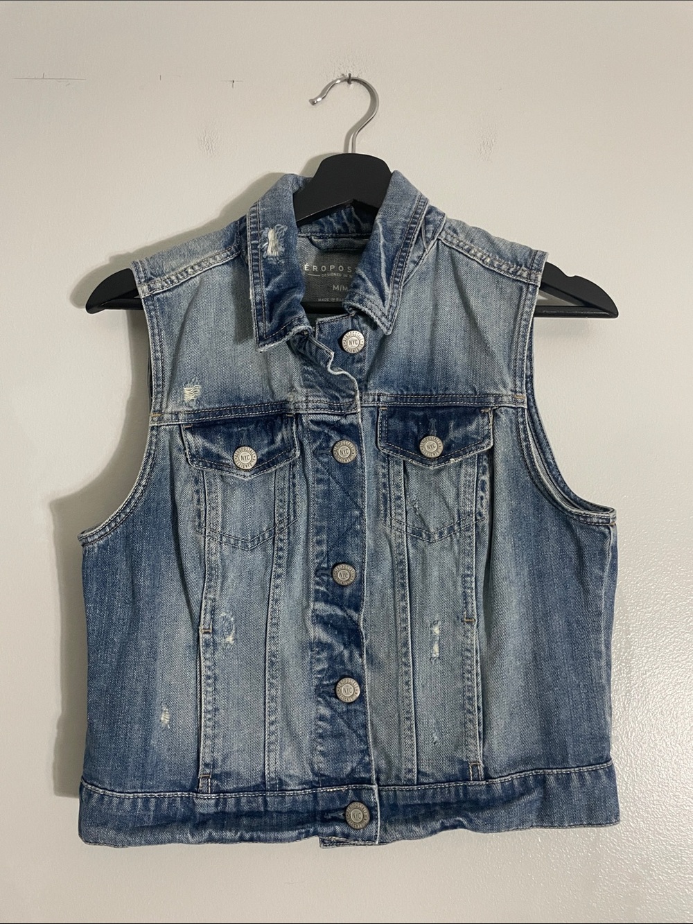 Aeropostale Light Blue Denim Jacket